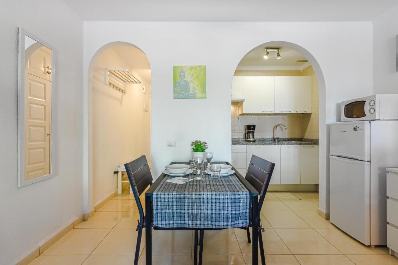 Fantastic Large Studio In Front Of Beach Heated Pool Wifi Арона Екстер'єр фото