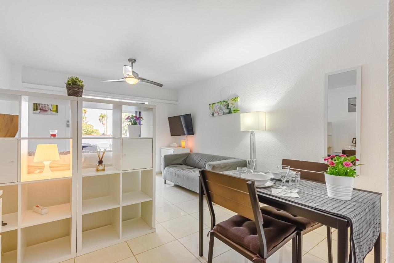 Fantastic Large Studio In Front Of Beach Heated Pool Wifi Арона Екстер'єр фото
