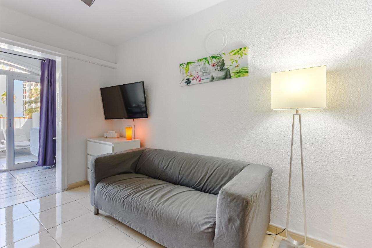 Fantastic Large Studio In Front Of Beach Heated Pool Wifi Арона Екстер'єр фото