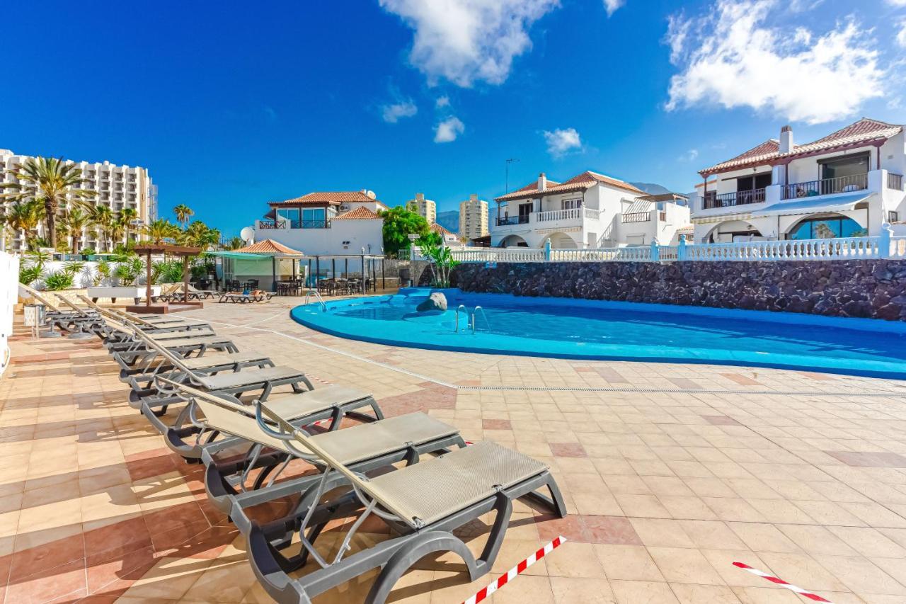 Fantastic Large Studio In Front Of Beach Heated Pool Wifi Арона Екстер'єр фото